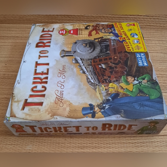 Days of Wonder Ticket to Ride Train Adventure Board Game, Alan R. Moon- Complete - Picture 13 of 13